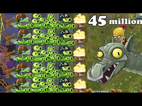 Pvz2 Arena this Week 336, Fire Peashooter Tournament vs ZOMBOSS 45m