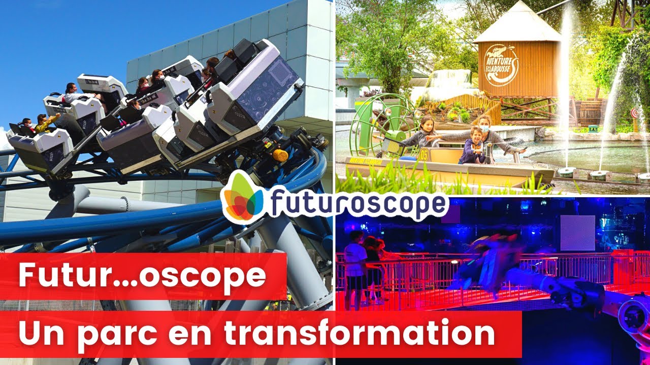 On teste le @Futuroscope et sa nouvelle montagne russe Objectif Mars