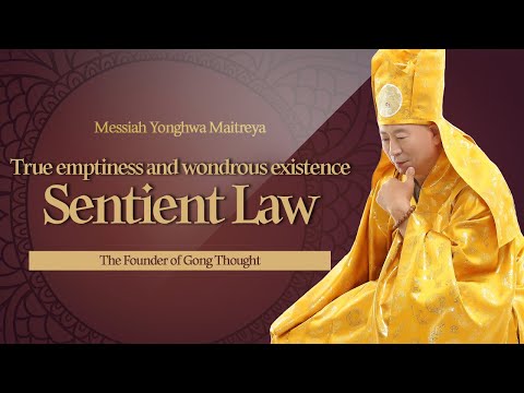 9 The ‘true emptiness and wondrous existence’ that arises and ceases is the law of sentient beings