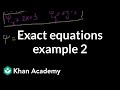 Understanding Exact Differential Equations