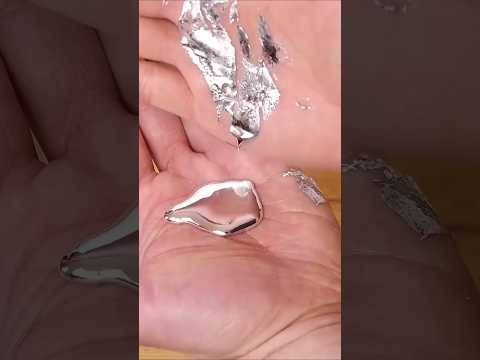 El único metal que se funde en agua líquida