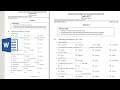 Creating Multiple Choice Question Papers