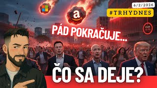 Strach na Wall Street 😱  Sú softvérové firmy spúšťačom PANIKY? 💹 ... #TRHYDNES