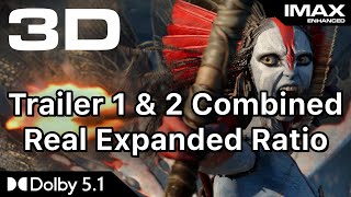 IMAX 3D Trailer 1 & 2 | Avatar: Fire And Ash | 8K HDR | Dolby 5.1