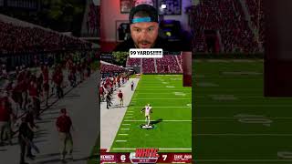 99 YARD TOUCHDOWN #collegefootball26