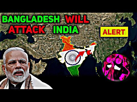 [BANGLADESH VS INDIA]✊🌍☠ In Nutshell || [SUPER WAR]😱⚔️💀#shorts #countryballs #geography #mapping