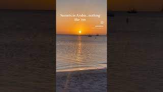 There’s so many places to take in one of Aruba’s famed sunsets. This one was shot on Palm Beach