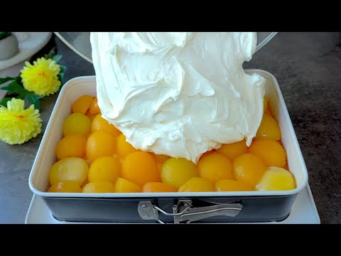 Einfacher Kuchen in Minuten! Das italienische Rezept mit Aprikosen