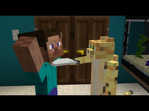 DIE KATZE WILL NICHT DASS DU DIESES VIDEO SIEHST! | Minecraft