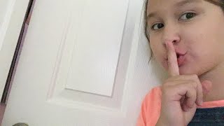 I snuck into my “sisters” bedroom