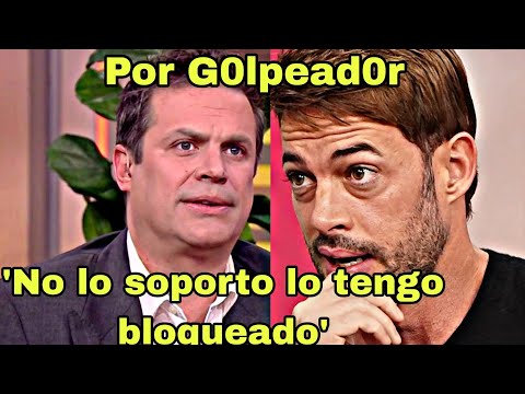 No lo soporta Mark Tacher destapa que tiene bloqueado a William Levy por G0lpead0r🤔