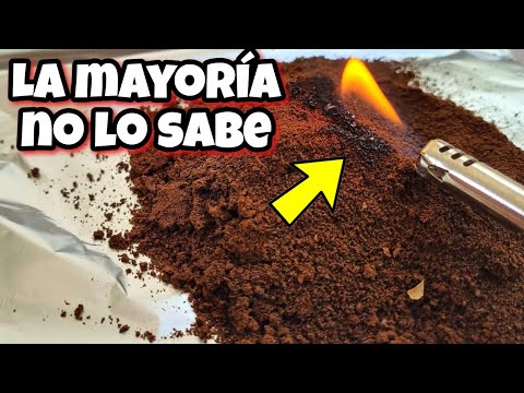 QUEMA los RESTOS del CAFÉ y Mira lo que SUCEDE! Adiós Mosquitos y Moscas | Usos de los Posos