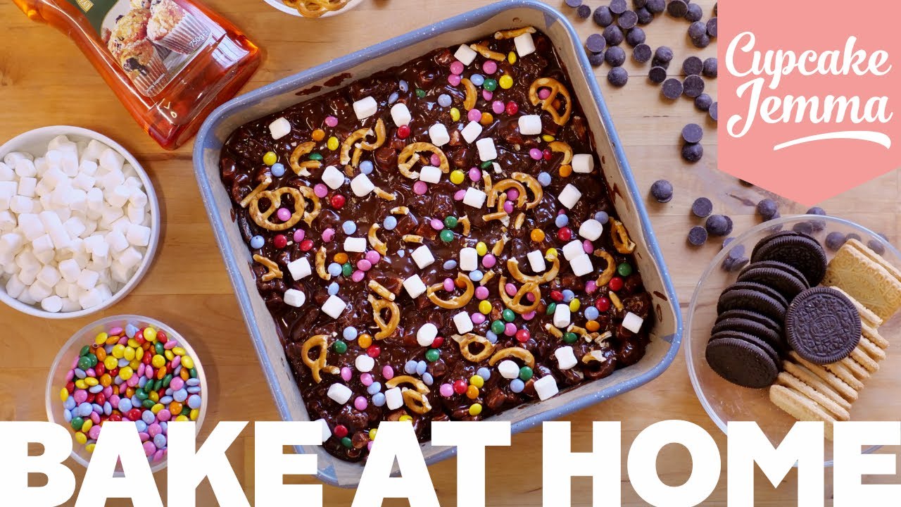 Super Easy No-Bake Lockdown Fridge Cake Recipe! Bake At Home Cupcake Jemma