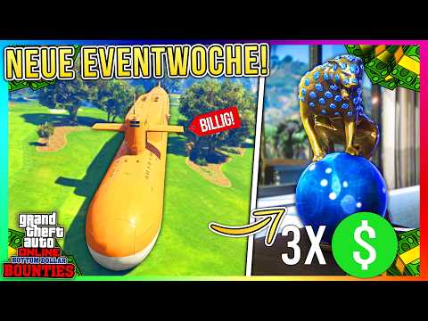 Neue Eventwoche in GTA Online! Panther Statue, Kosatka billig & Heist Challenge! | GTA 5 News