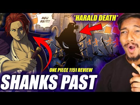Shanks Shocking Past in ELBAF!🤯| King Harald's Death | XEBEC DEATH | One Piece Chapter 1152 in Hindi