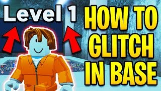 How To Get In The New Cop Crim Base At Level 1 Noclip Glitch - 