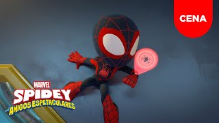 SPIDEY E SEUS AMIGOS ESPETACULARES | CLIP - PEGAR E SOLTAR
