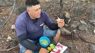 JOÃO PREPARANDO UM PIRÃO DE PEIXE(respostando vídeo)