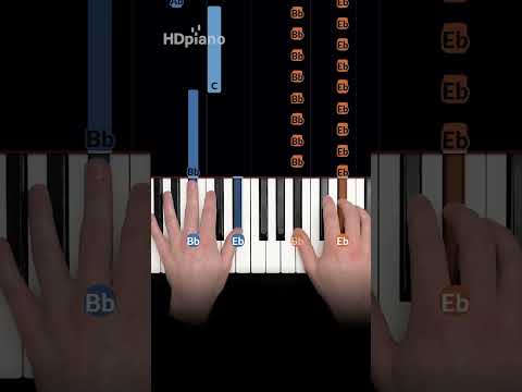 EASIEST piano song of the year! (4 notes) #shorts #pianotutorial