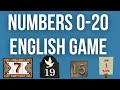 Practicing English Numbers 0-20