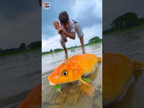 Amazing fishing by teta in village | Challenge video | #challenge #shorts #fishing #shortsfeed