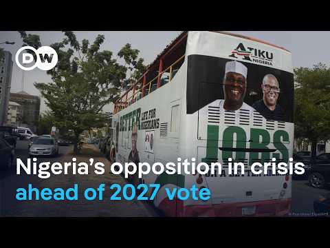 YouTube video thumbnail: Is Nigeria's Opposition Crumbling Ahead of 2027 Election?