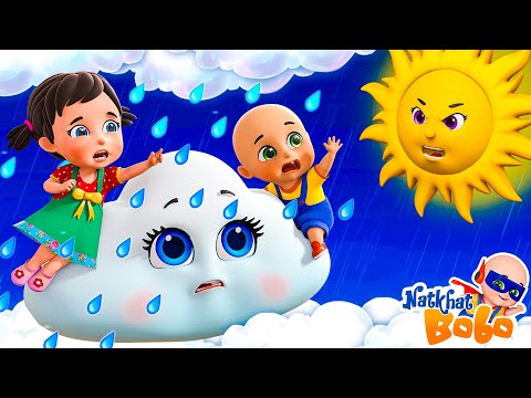 Pani Barsa Chhaam Chhaam | Badal Raja | Barish aayi | Hindi Nursery Rhymes & Kids Balgeet Poems