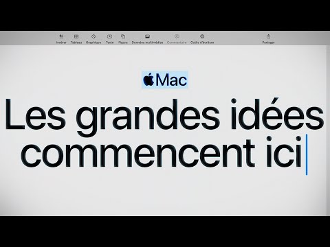 Les grandes idées commencent sur Mac | Apple