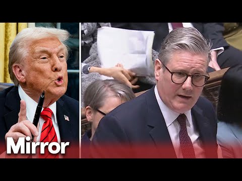 PMQs: Keir Starmer promises not to abandon UK steelworkers after Trump tariff blow