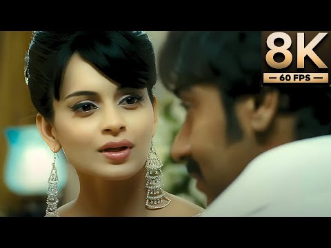 8K Remastered - Tum Jo Aaye | Ajay Devgn, Kangana Ranaut | Once Upon A Time in Mumbai