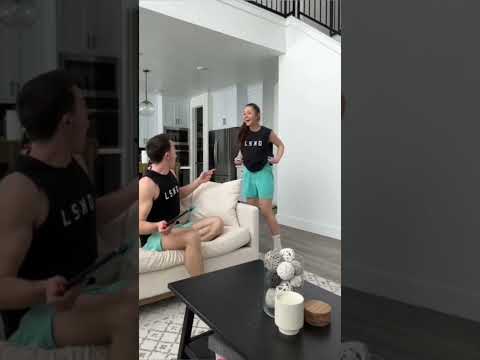 Dressing like husband to see his reaction #Funny #scream