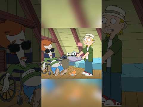 Roger become blind hero🤯 #shorts #americandad