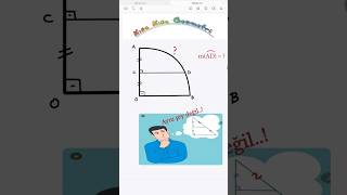 Dairedeki herşey üçgene benzemez.  #geometri #matematik #yks #maths  #mathematics