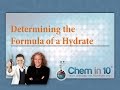 Hydrates and Their Properties