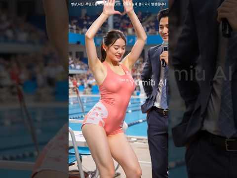 점수보다 더 화려한 그녀의 춤사위! AI가 만든 레전드 장면! #aidance #ai쇼츠 #dancechallenge