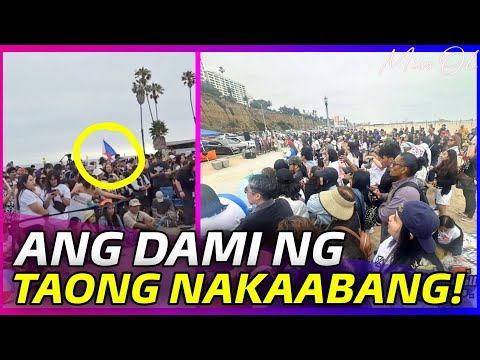CROWDCHECK for SB19's Santa Monica Beach Wish Usa Event!