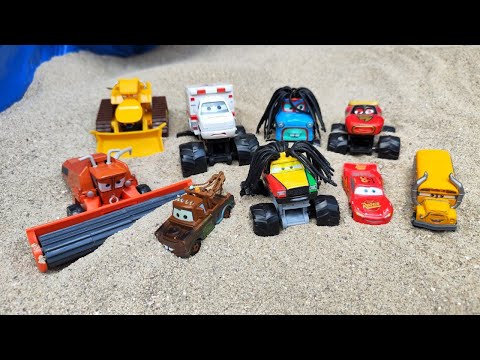 Lightning Mcqueen Toys : McQueen, Jackson Storm, Cruz Ramirez, Tow Mater, Doc Hudson, Mack, Ramone