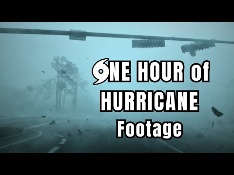 One Hour of Intense Hurricane Footage - Team TSC Compilation