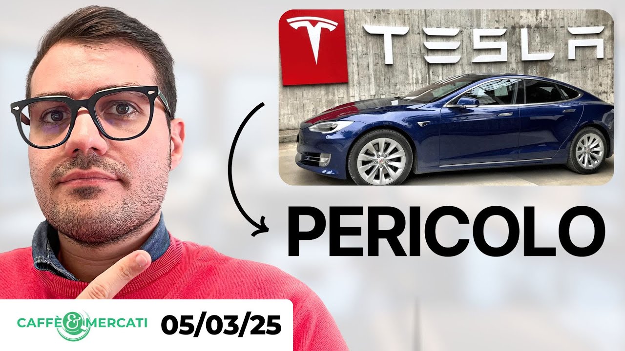 Tesla in caduta libera: cosa succede al titolo a Wall Street?