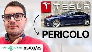 Tesla in caduta libera: cosa succede al titolo a Wall Street?