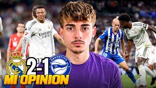 MI OPINIÓN DEL REAL MADRID 2-1 ALAVÉS
