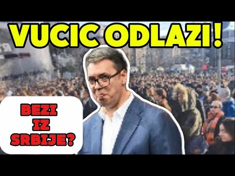 POCEO DRZAVNI UDAR! - VUCIC BEZI IZ SRBIJE!?: Studenti idu do kraja!