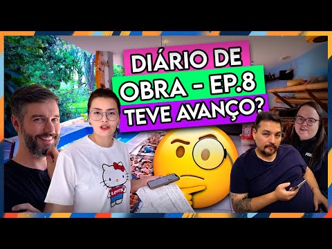 SERÁ QUE MUDOU ALGUMA COISA ? - 🤣🤭🪚🚧🎉 #DIÁRIODAOBRA8 🏠🧱