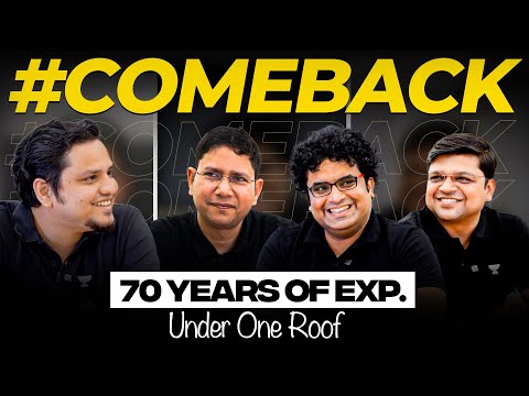 The only video you need for a COMEBACK in JEE 2025 ft. Top Educators 💀