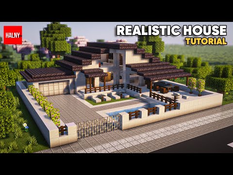How to build a realistic house in Minecraft