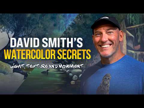 Unlocking the Secrets of Dynamic Watercolor Painting with David R. Smith | FREE watercolor tutorial