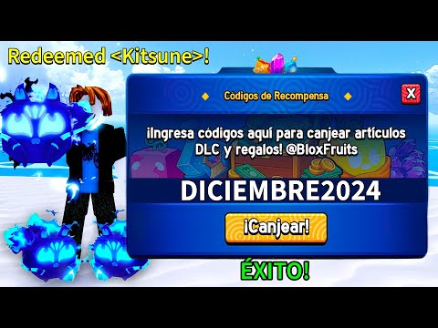 🤑 35 CÓDIGOS DE BLOX FRUITS CODES ROBLOX *DICIEMBRE 2024*