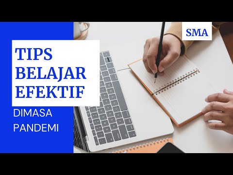 TIPS BELAJAR EFEKTIF DI MASA PANDEMI