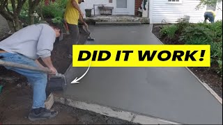 We Tried a New Concrete Stamping Tool and This Is What Happened!