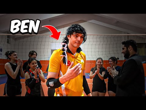 KIZ KILIĞINDA VOLEYBOL SEÇMELERİNE GİTTİM!